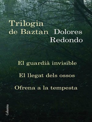 cover image of Trilogia de Baztan (pack) (Edició dedicada Sant Jordi 2015)